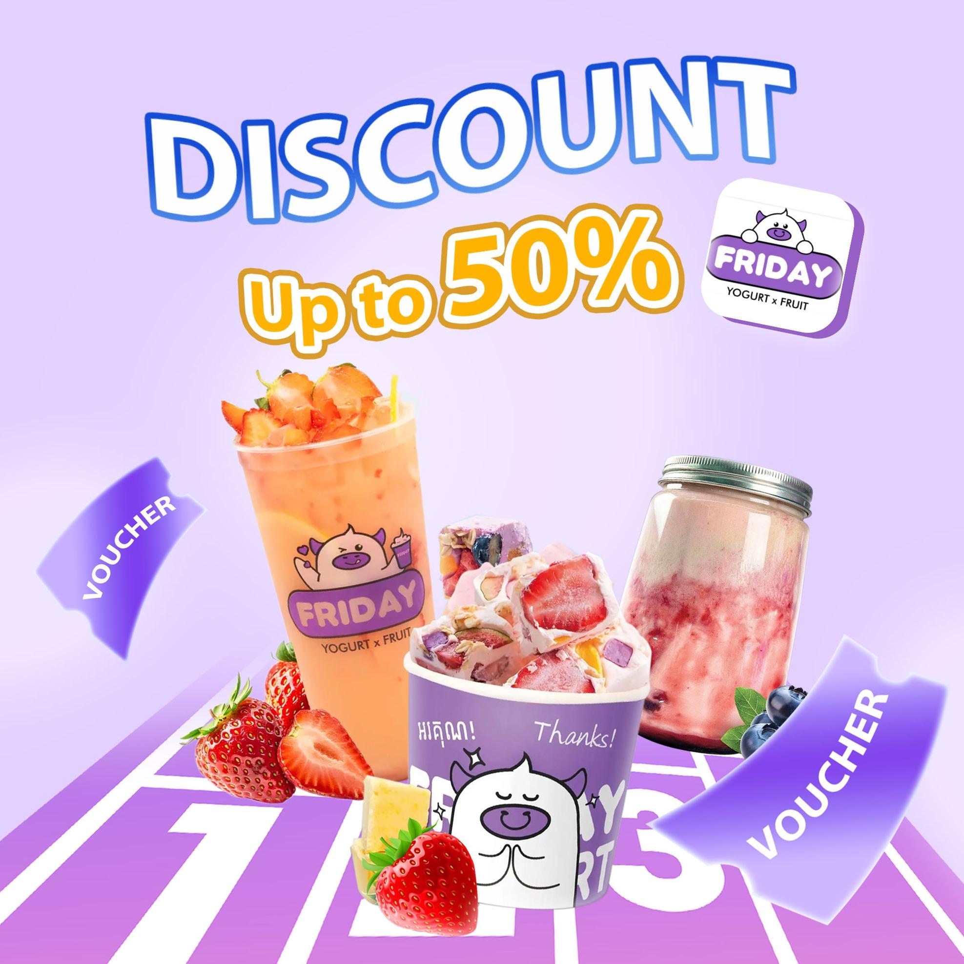 Discount 50% off 