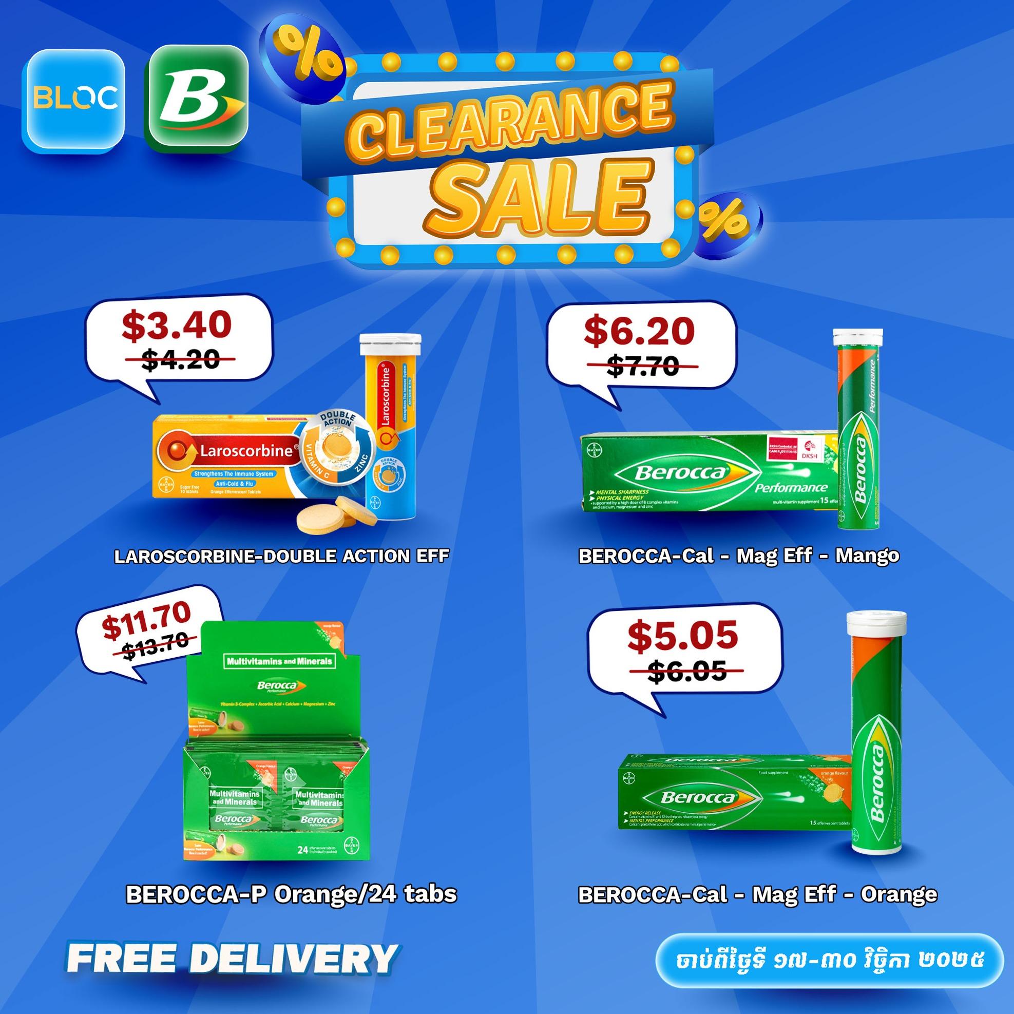 Berocca Promotion